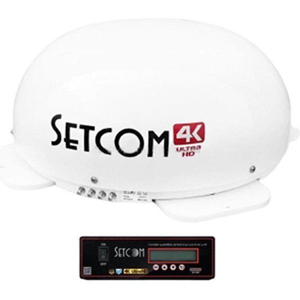 Setcom STC-324 Çift Çıkış Mobil Karavan Uydu Anteni