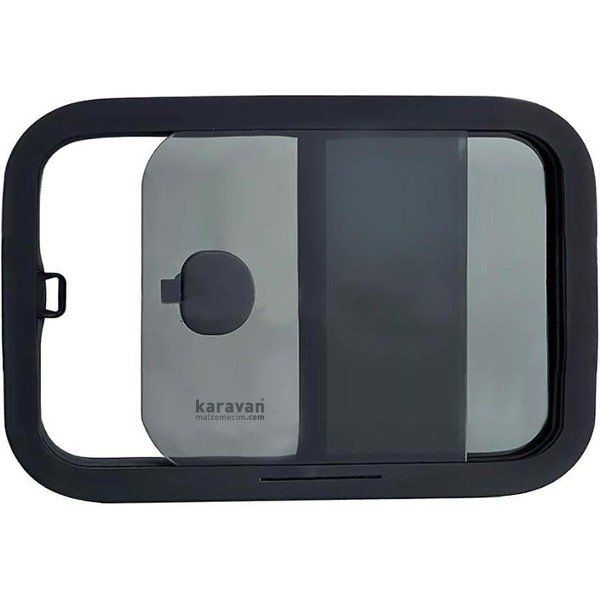 Shuivan 50x30 cm Oval Köşe Sürgülü Karavan Camı