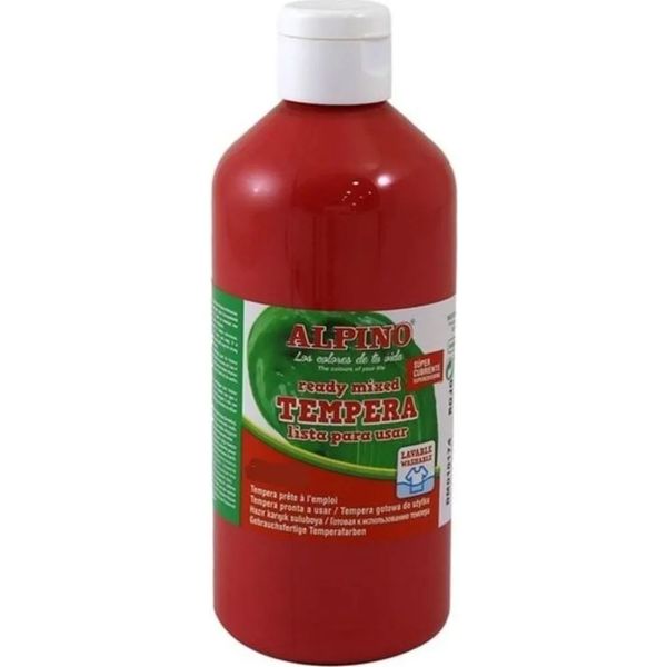 Alpino Dm-040174 Tempera 250 ml Kırmızı Sulu Boya