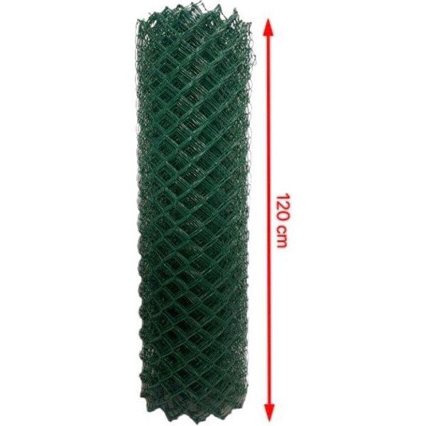 Cihan Çit 85x85 cm 10 m Pvc Kaplı Örgü Tel Bahçe Çiti