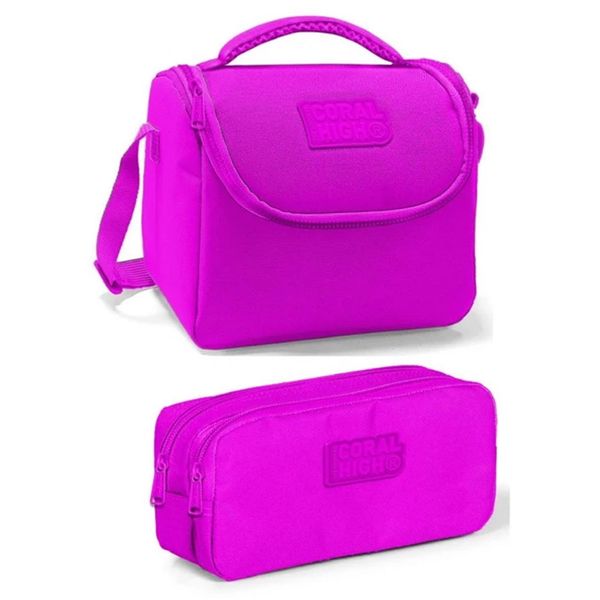 Coral High Pembe Kız Çocuk Beslenme Çantası