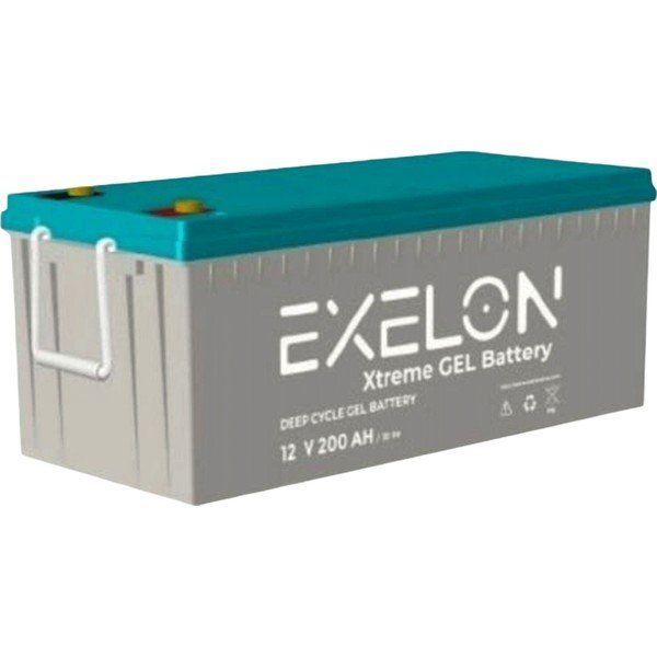 Exelon 12V 200A Derin Döngü Deep Cycle Jel Akü