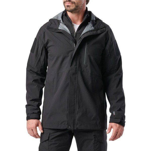 5.11 Tactical 5.11 Force Rainshell Siyah Erkek Ceket