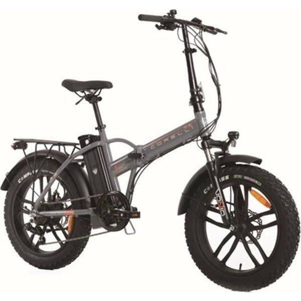 Corelli Voniq Eco Mag Fat Bike 42 cm MD 20 Jant 7 Vites Gray Elektrikli Katlanır Bisiklet