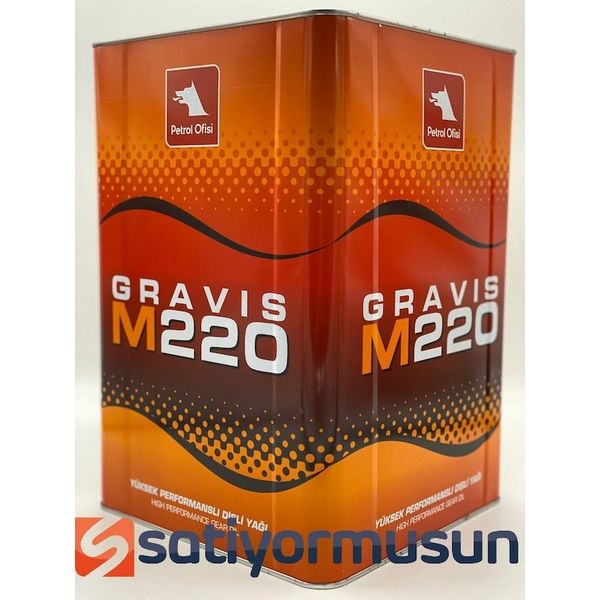Petrol Ofisi Gravis M 220 17 lt Dişli Yağı