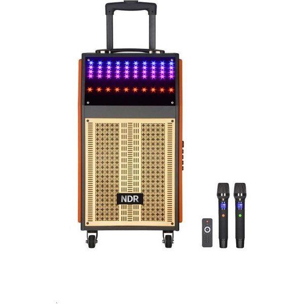 Torima NDR-108R Turuncu Mikrofonlu Bluetooth Hoparlör