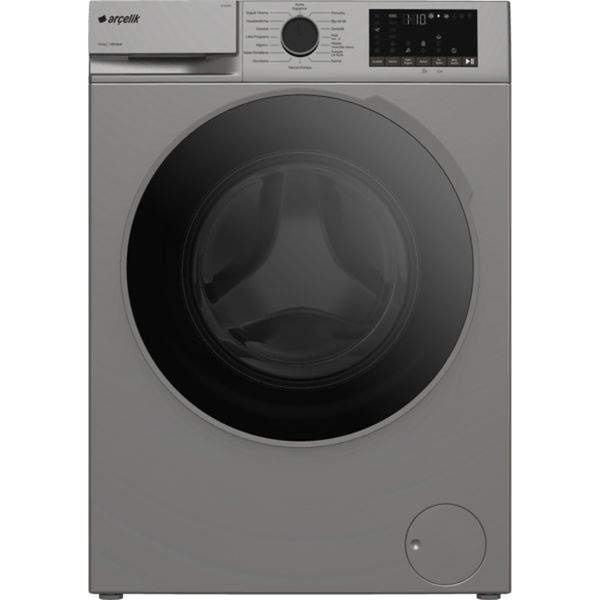Arçelik 10120 MXS Gri 10 kg Çamaşır Makinesi