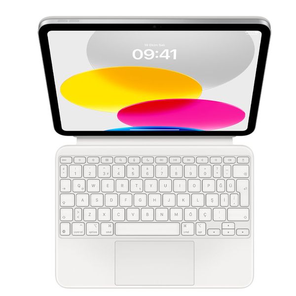 Apple MQDP3TQ/A Magic Keyboard iPad 10. Nesil Uyumlu Türkçe Q Klavye