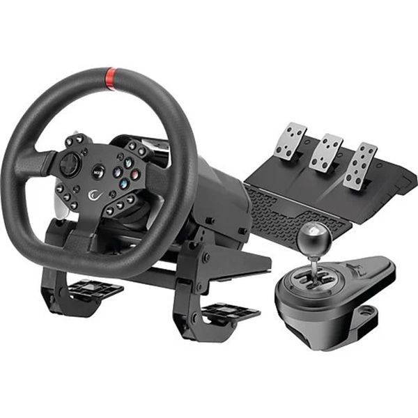 Rampage Force V995 3 Pedallı El Vitesi Siyah Gaming Oyun Direksiyonu