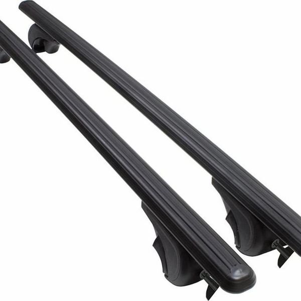 Omsa VW T6 Transporter Siyah Bold Bar 2 Parça 122-144 cm 2015 ve Sonrası Ara Atkı