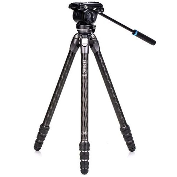 Benro TTOR24CLVS4PRO Tortoise Kaplumbağa Karbon Video Tripod Kit
