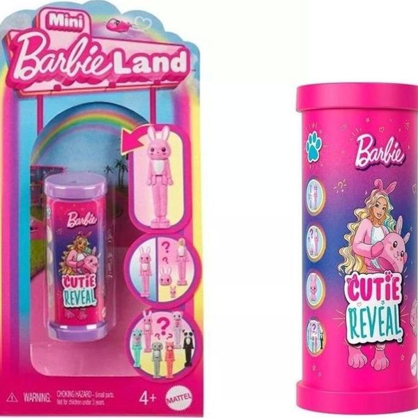 Barbie HYM25 Mini BarbieLand Cutie Reveal Bebekler