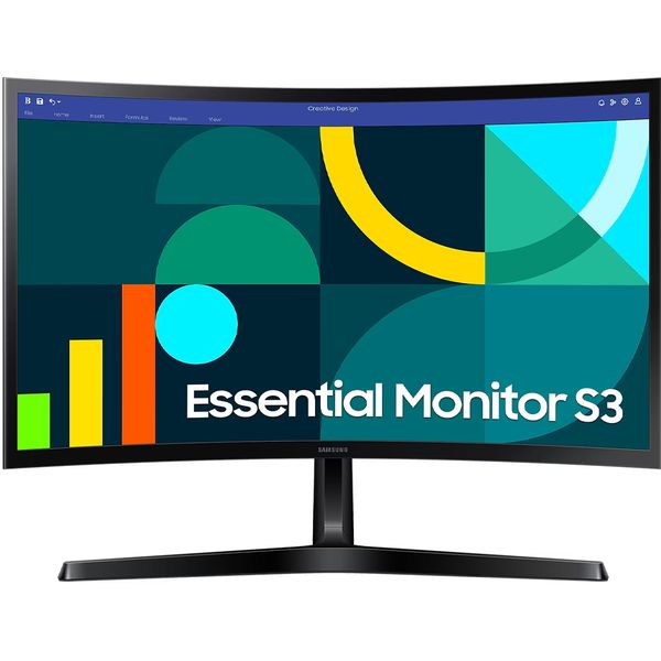 Samsung Essential S3 S36GD LS24D366GAUXUF 24 inç 100Hz 4ms Curved Monitör