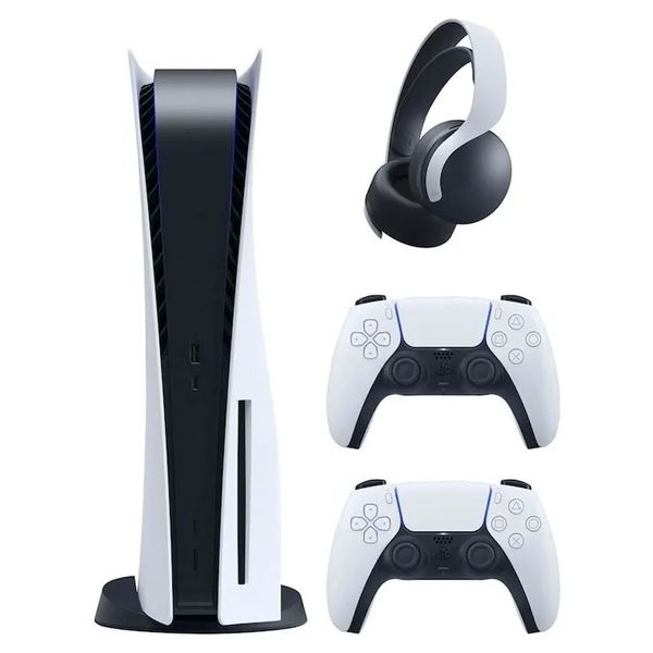 Sony Playstation 5 CD Girişli Oyun Konsolu + 2 Dualsense Kol + Pulse 3D Kulaklık