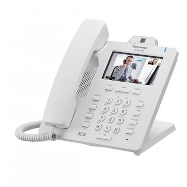 Panasonic KX-HDV430 Dokunmatik Ekranlı ve Kameralı IP Telefon SIP Beyaz Masaüstü Telefon