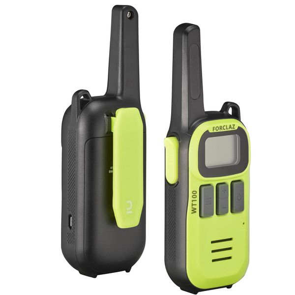 Decathlon Forclaz Wt100 5 km Usb İle Şarj Edilebilen Walkie Talkie