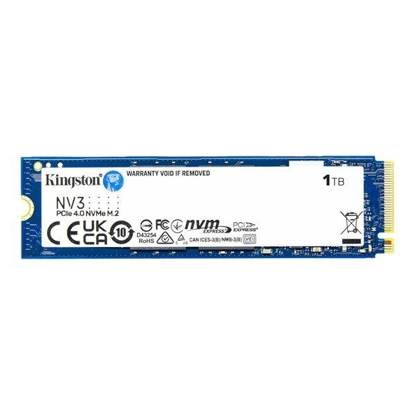 Kingston NV3 SNV3S/1000G PCI-Express 4.0 M.2 1 TB SSD