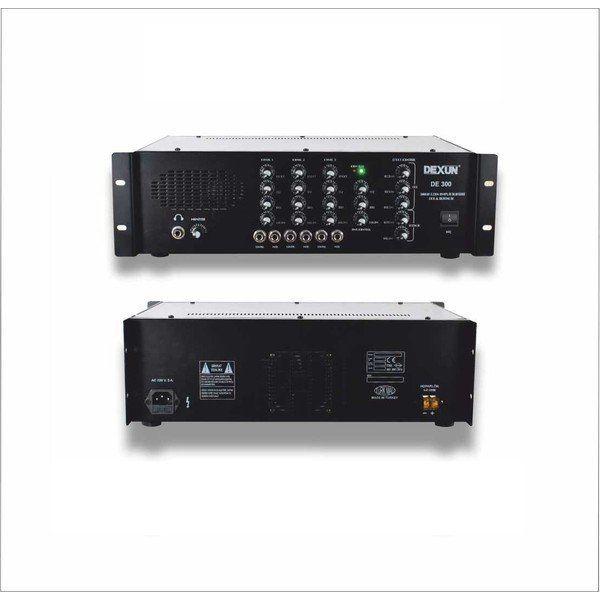 Dexun DE-300 300W 4-8 Ohm Ezan Minare Amplifikatör