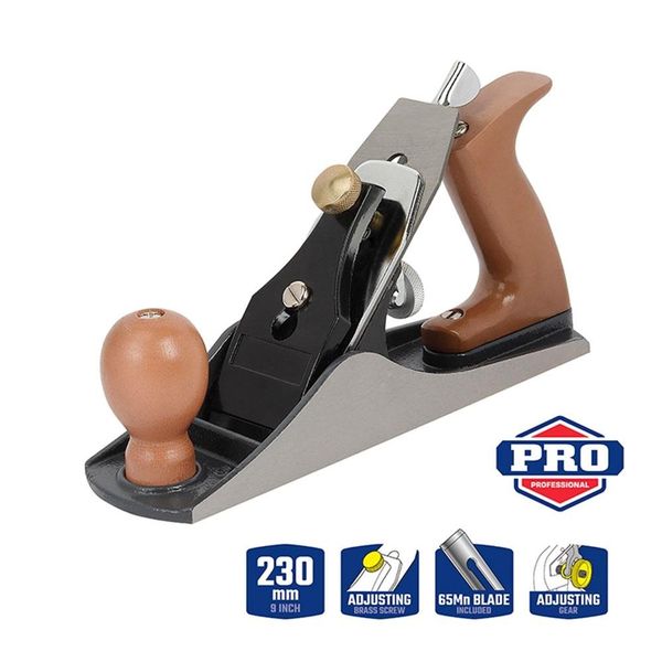 Workpro WP252001 230 mm Ahşap Saplı Profesyonel Marangoz Ahşap Rendesi