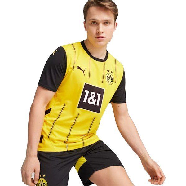 Puma 77494601 Borussia Dortmund 2024/25 İç Saha Sarı Erkek Futbol Forması