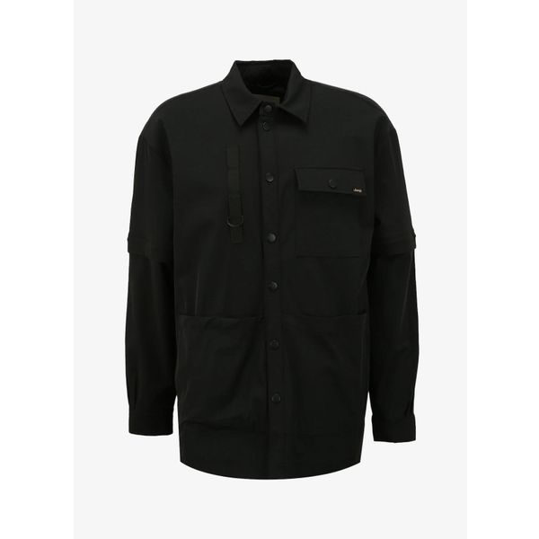 Jeep J4SM-TRC7215 Siyah Erkek Relaxed Fit Rüzgarlık