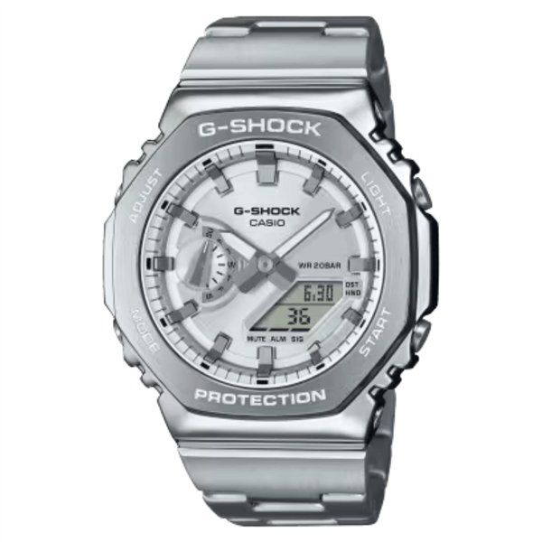 Casio G-Shock GM-2110D-7ADR Gümüş Erkek Kol Saati