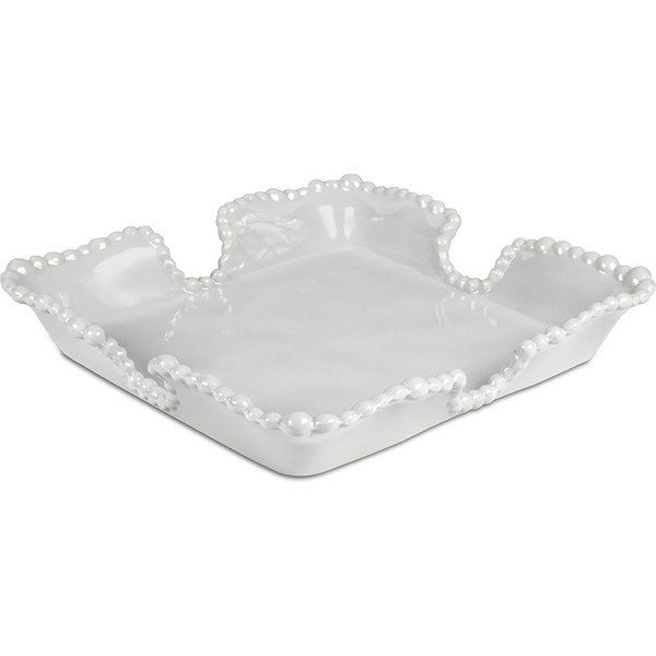 Baci Milano Joke Table Kitchen Beyaz Melamin Peçetelik