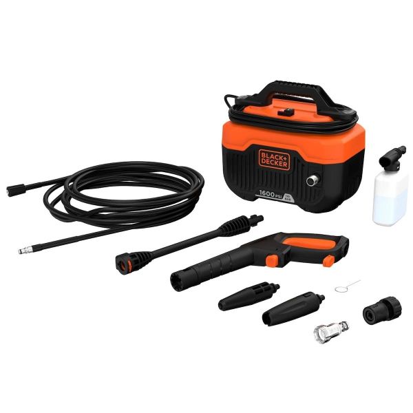 Black & Decker Black&Decker BEPW1300H-QS 1300 W 110 Bar Yatay Basınçlı Yıkama Makinesi