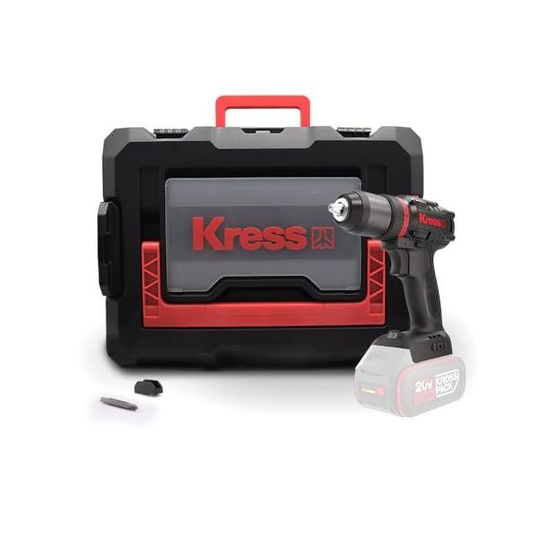 Kress KUA71.91 20V Solo Akülü Kömürsüz Şarjlı Matkap