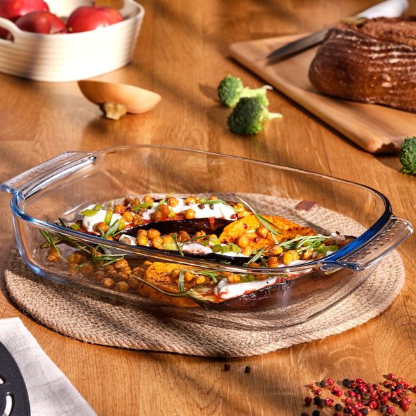 Emsan Mono 2.7 lt Borosilikat Fırın Kabı