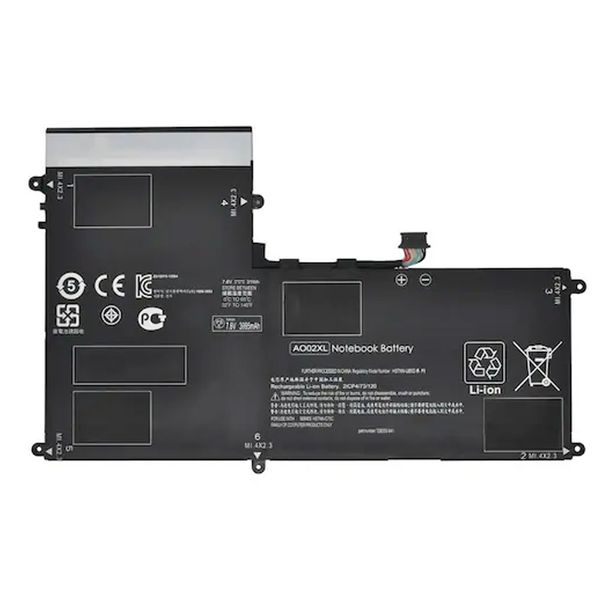 Retro Hp ElitePad 1000 G2 AO02XL Tablet Bataryası