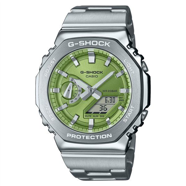 Casio G-Shock GM-2110D-3ADR Yeşil Erkek Kol Saati