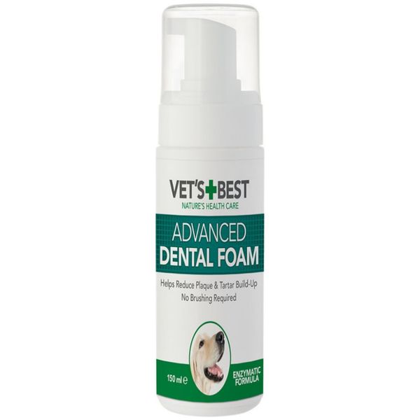 Vet's Best Advanced Dental Foam 150 ml Köpek Ağız Bakım Köpüğü