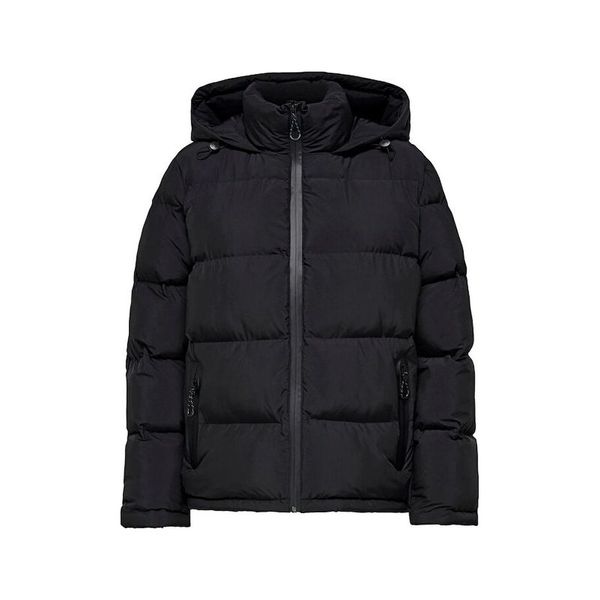 Only 15326656-BLACK Onlpaula Premium Puffer Siyah Kadın Mont