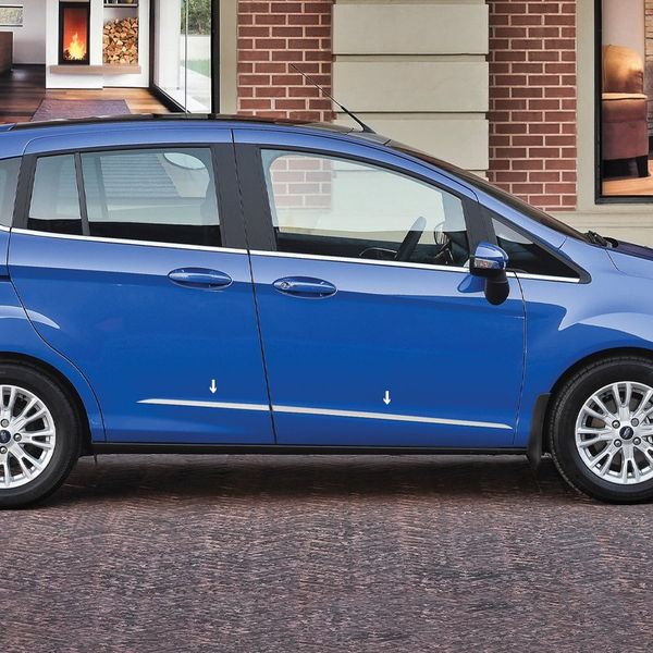 Omsa Ford B-Max 2012-2017 Arası Krom 4 Parça Yan Kapı Çıtası