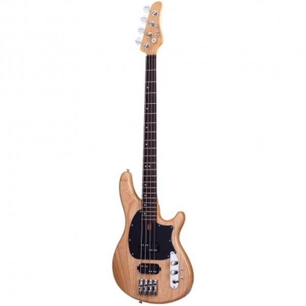 Schecter CV-4 Gloss Natural Bass Gitar