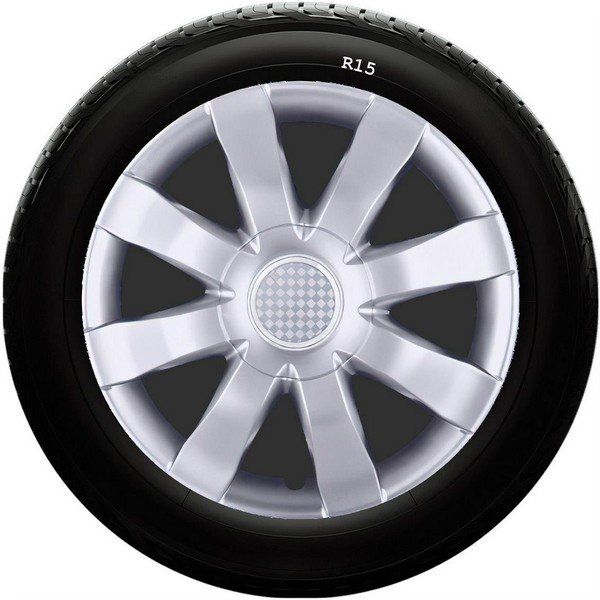 Alfa Romeo SKS-SJS 323 15 İnç 4 Adet Kırılmaz Jant Kapağı