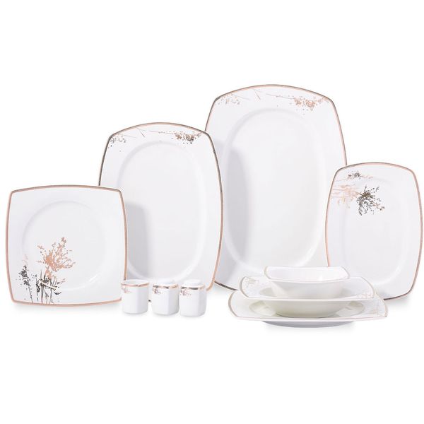 Korkmaz Zena Collection 60 Parça Yemek Takımı