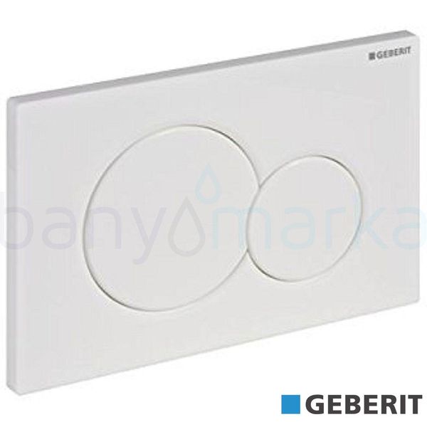 Geberit Sigma01 115.770.11.5 Beyaz Çift Basmalı Kumanda Kapağı
