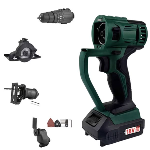 Klpro KL PRO KLMS18-20 18 Volt-2.0Ah Li-ion Çift Akülü Vidalama Multi Set