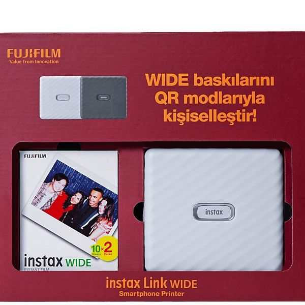 Fujifilm Instax Link Bundle Box BeyazFotoğraf Yazıcısı
