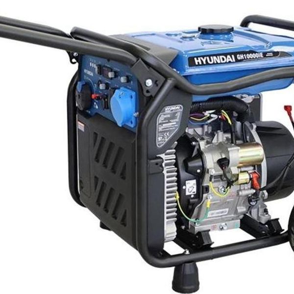 Hyundai GH10000IE 10.6 kVA İpli/Marşlı Inverter Benzinli Jeneratör