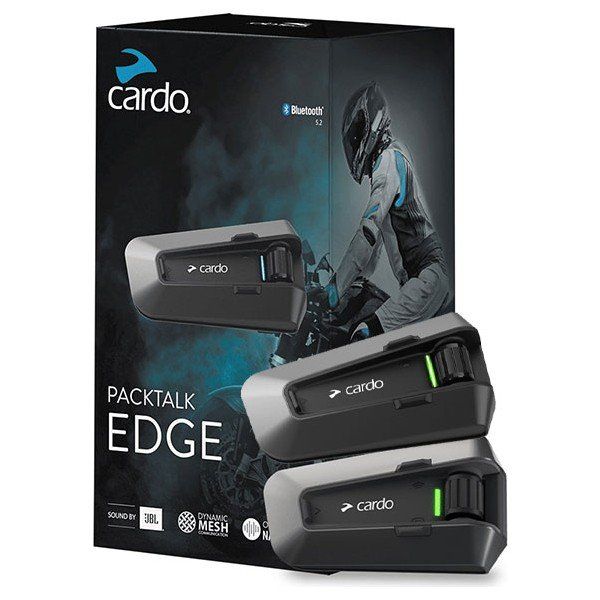 Cardo Siyah Packtalk Edge JBL Intercom