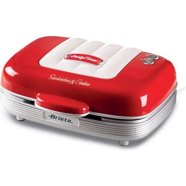 Ariete Party Time Kırmızı Üçü Bir Arada Sandwich Makinesi