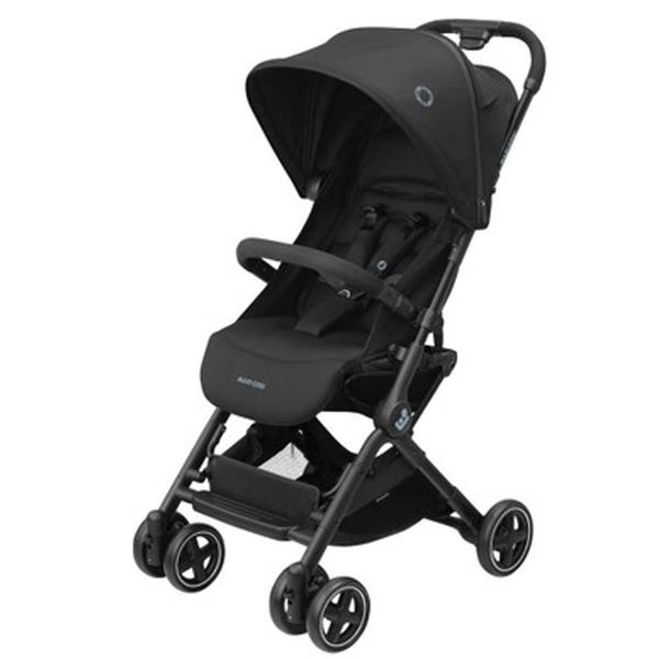 Maxi-Cosi Lara 2 Ultra Kompakt Otomatik Katlanan Kabin Boy Seyahat Sistem Olabilen Essential Black Bebek Arabası