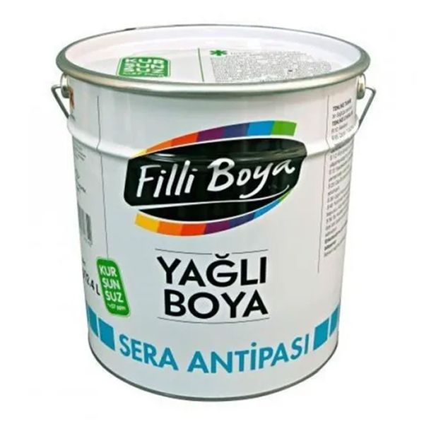 Filli Boya Sera Antipası 20 kg Ahşap-Demir İçin Gri Yağlı Boya