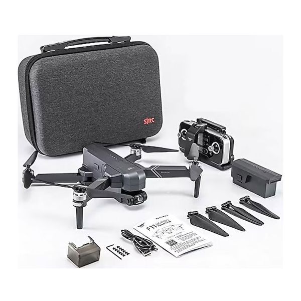 SJRC F11 Pro 1.5 km x 26 dk Çantalı EIS Stabilizasyon 4K Kameralı Drone Seti