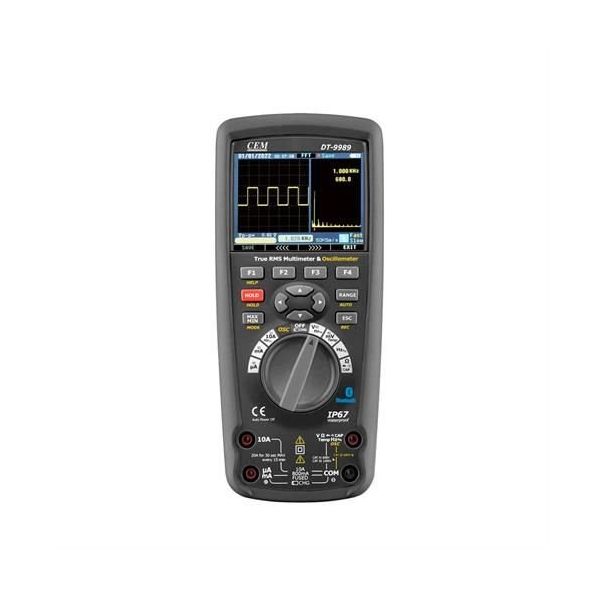 Cem DT-9989 Profesyonel Osiloskoplu TRMS Multimetre