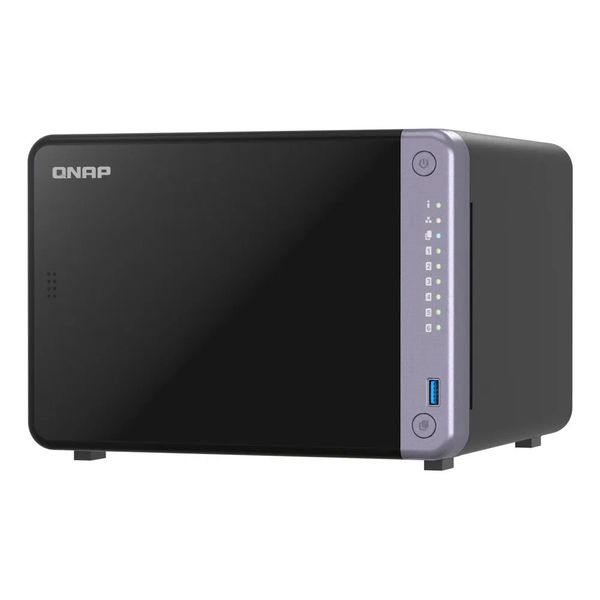 Qnap TS-632X-4G 6 Slot 2x2.5 GBE 2x10 GBE SFP Port USB 3.2 NAS Depolama Unitesi