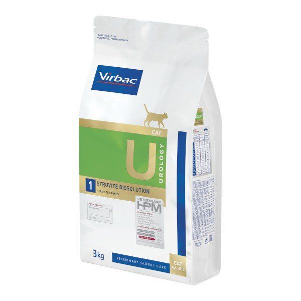 Virbac Urology Struvite Dissolution U1 3 KG Kuru Kedi Mama